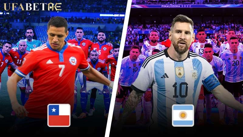 ประวัติการพบกันของ ทีมชิลี VS อาร์เจนติน่า